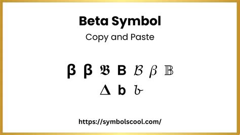 beta copy paste|β Beta Symbol Text (Meaning, Type on Keyboard, Copy & Paste).